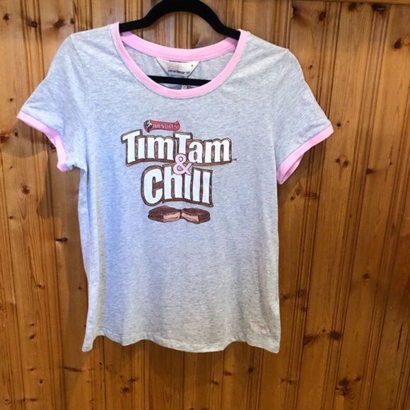 Peter Alexandra Arnott’s Tim Tam & Chill PJ Top Size Small - Picture 1 of 16